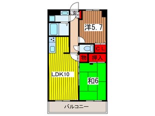 サンシャイン東浦和の物件間取画像